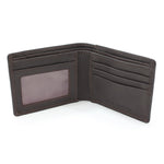 Sophos Wallet Leather Centre Stitch - Brown