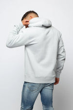 Valere Milano Tyrol Script Logo Hoodie - Light Grey