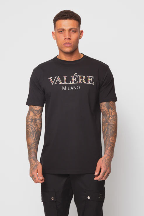 Valere Milano Facchetti T-Shirt - Black