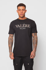 Valere Milano Facchetti T-Shirt - Black