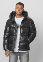 Valere Milano Tomeo Shiny Puffa - Black