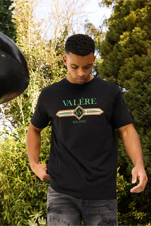 Valere Milano Cavasso T-Shirt - Black