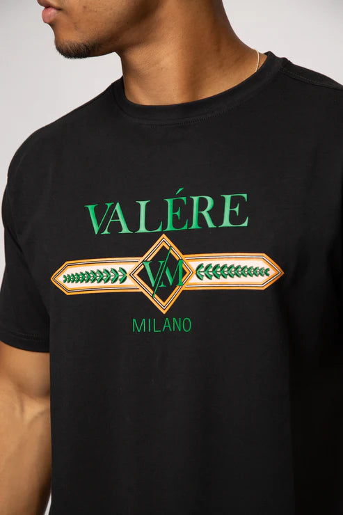 Valere Milano Cavasso T-Shirt - Black