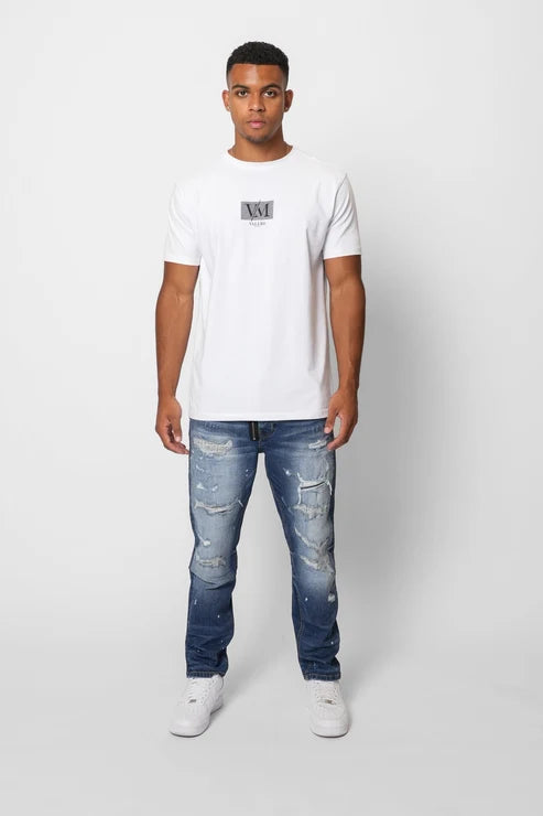 Valere Milano Cengalo Rip & Repair Jean - Blue
