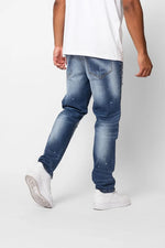 Valere Milano Cengalo Rip & Repair Jean - Blue