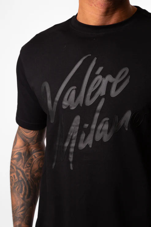 Valere Milano Enrico T-Shirt - Black