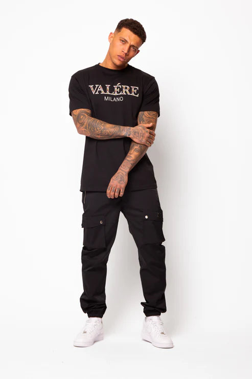 Valere Milano Facchetti T-Shirt - Black