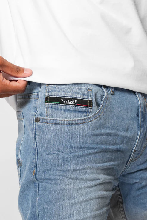 Valere Milano Lusso Clean Jeans - Light Blue