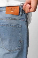 Valere Milano Lusso Clean Jeans - Light Blue