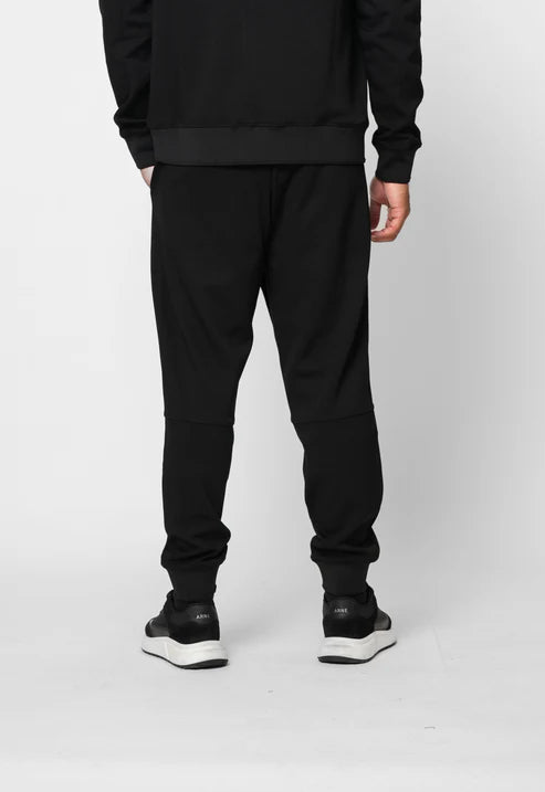 Valere Milano Luxe Cuffed Jogger - Black