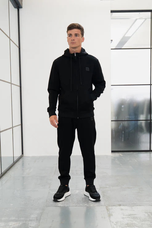Valere Milano Luxe Cuffed Jogger - Black
