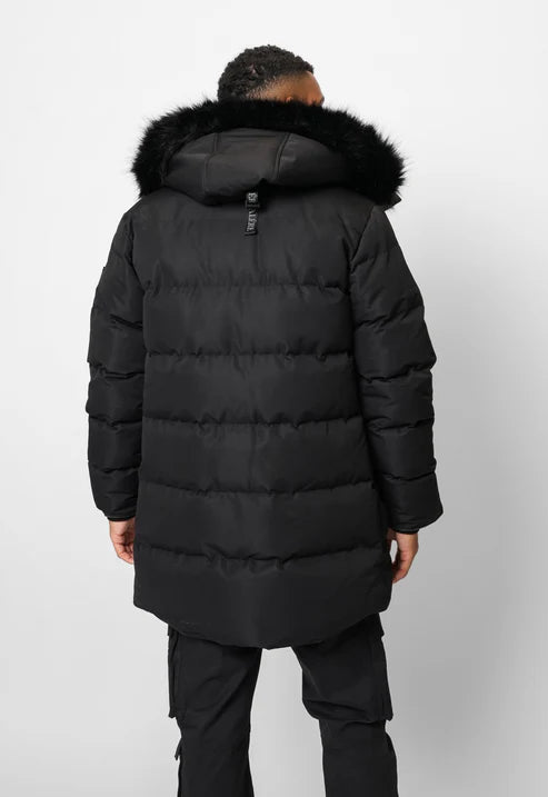 Valere Milano Medici Parka Jacket - Black