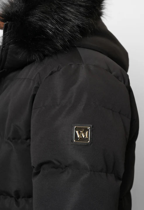 Valere Milano Medici Parka Jacket - Black