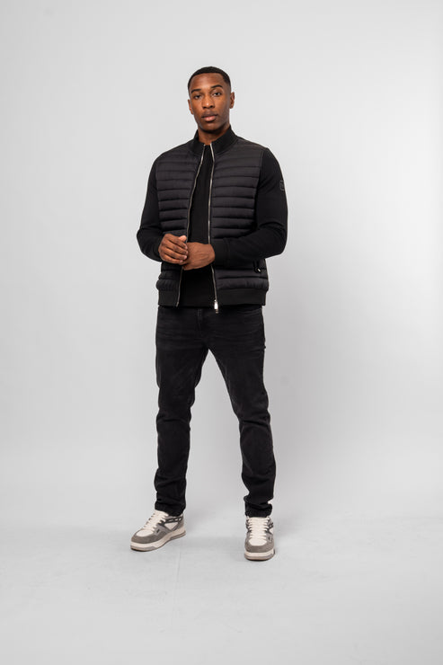Valere Milano Luxe Quilted Hybrid Jacket