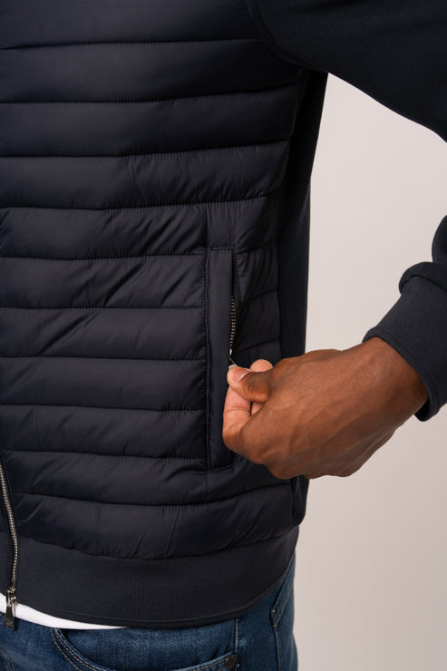 Valere Milano Luxe Quilted Hybrid Jacket
