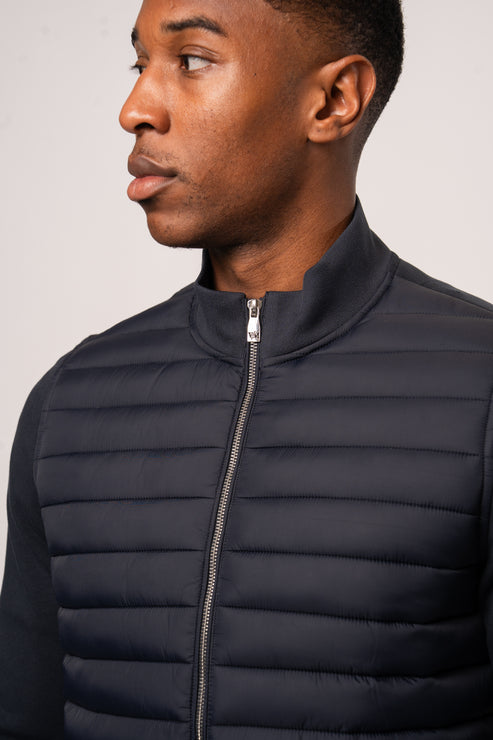 Valere Milano Luxe Quilted Hybrid Jacket