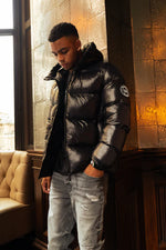 Valere Milano Tomeo Shiny Puffa - Black