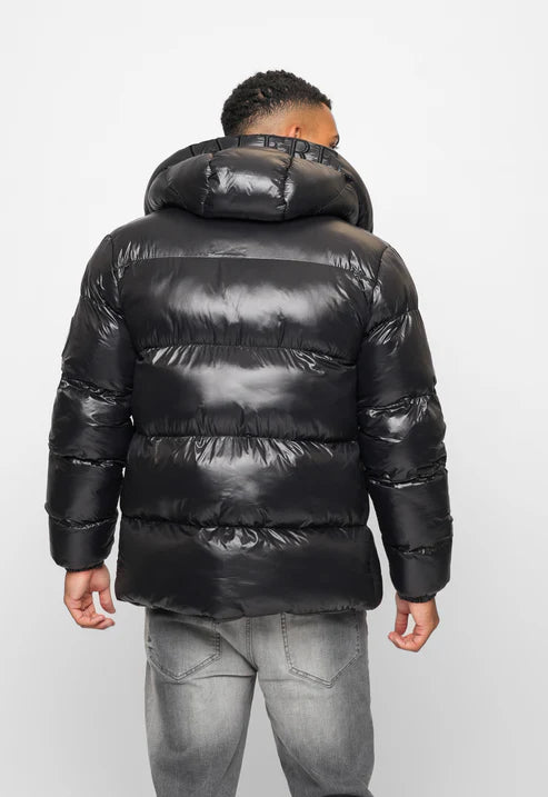 Valere Milano Tomeo Shiny Puffa - Black