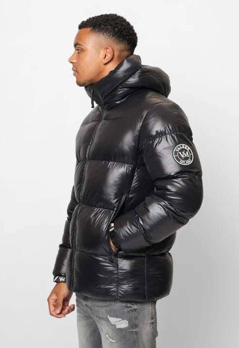 Valere Milano Tomeo Shiny Puffa - Black