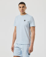 WEEKEND OFFENDER Garcia T-Shirt - Ocean Wave Blue