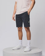 WEEKEND OFFENDER Hawkins Jogger Shorts - Navy Blue