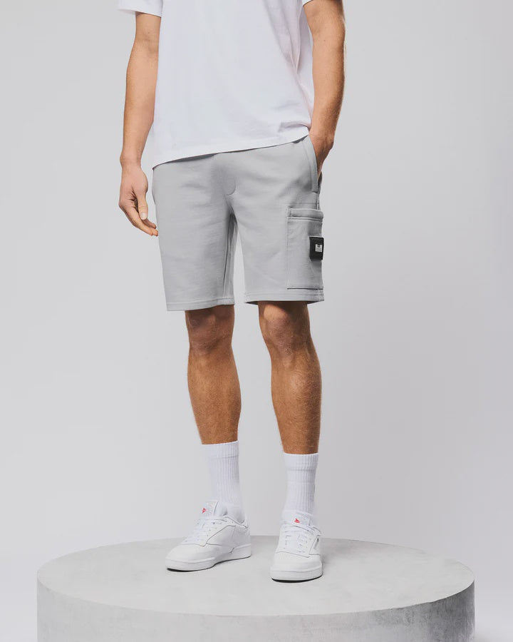 WEEKEND OFFENDER Hawkins Jogger Shorts - Smokey Grey