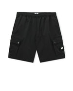 WEEKEND OFFENDER Baraki Cargo Shorts - Black