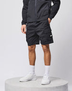 WEEKEND OFFENDER Baraki Cargo Shorts - Navy Blue