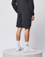 WEEKEND OFFENDER Baraki Cargo Shorts - Navy Blue