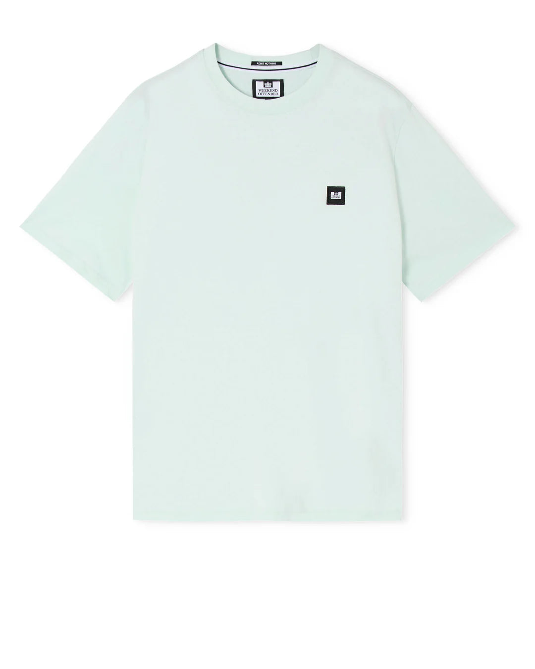 Weekend Offender Brooklands Plain T-Shirt - Amazonite