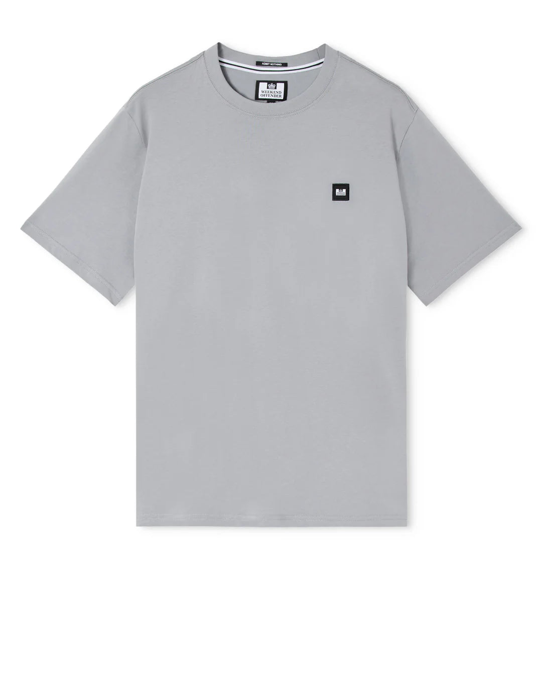 Weekend Offender Brooklands Plain T-Shirt - Smokey Grey