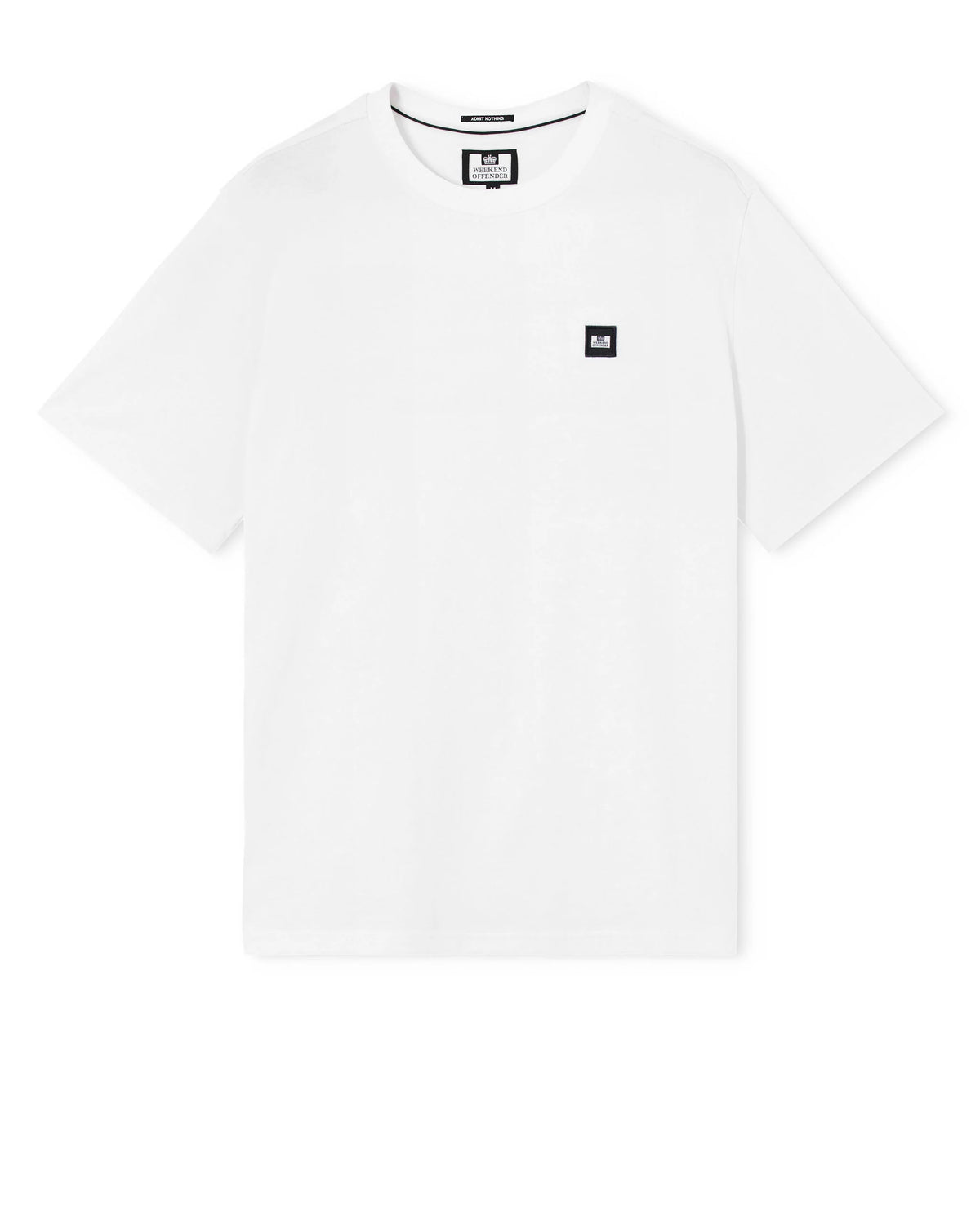 Weekend Offender Brooklands Plain T-Shirt - White