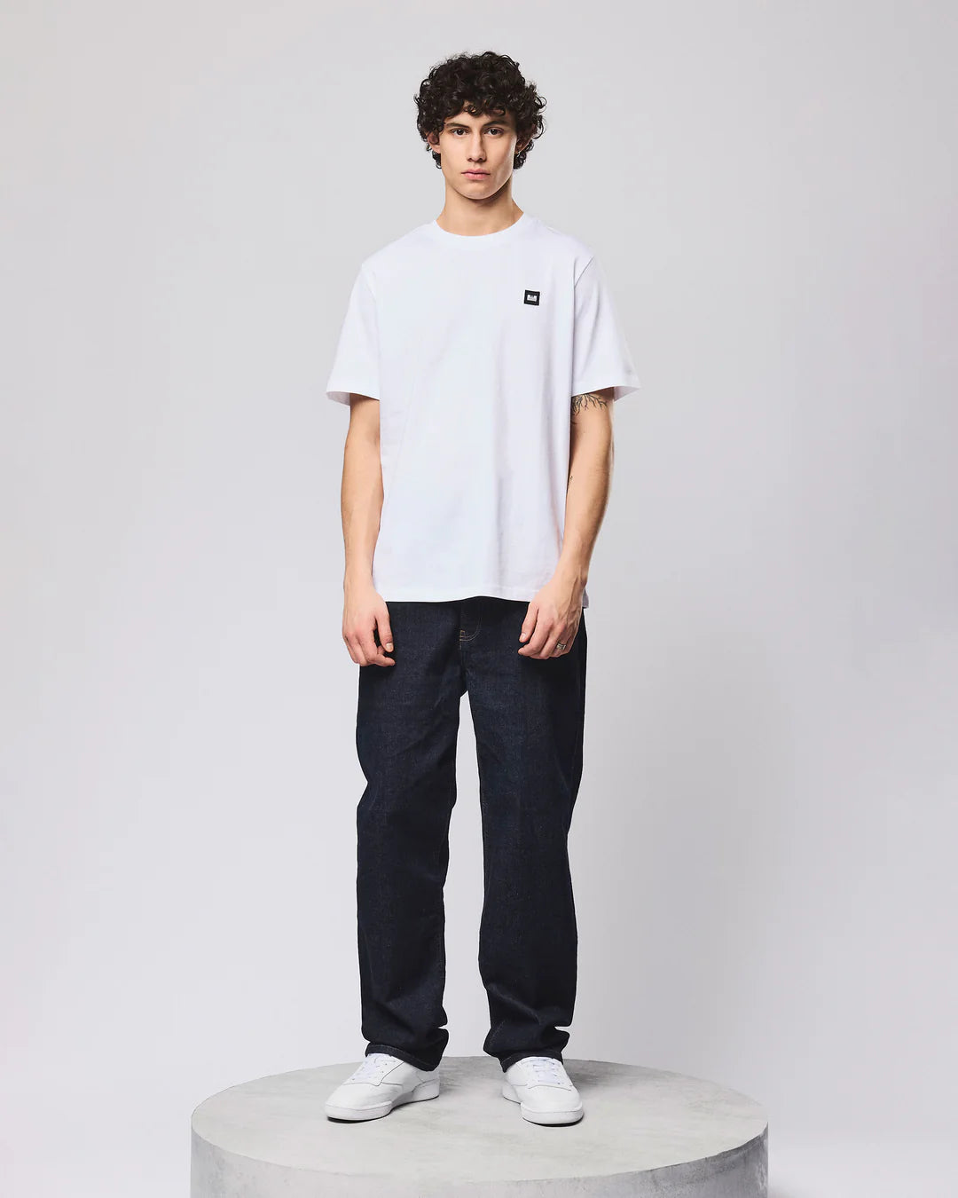 Weekend Offender Brooklands Plain T-Shirt - White