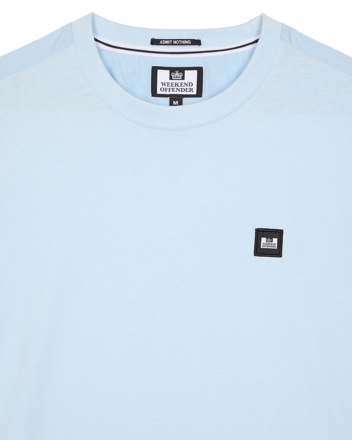 WEEKEND OFFENDER Garcia T-Shirt - Ocean Wave Blue