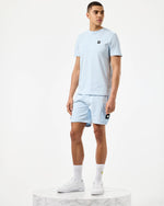 WEEKEND OFFENDER Garcia T-Shirt - Ocean Wave Blue