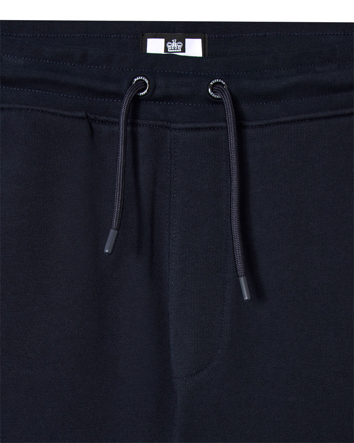 WEEKEND OFFENDER Hawkins Jogger Shorts - Navy Blue