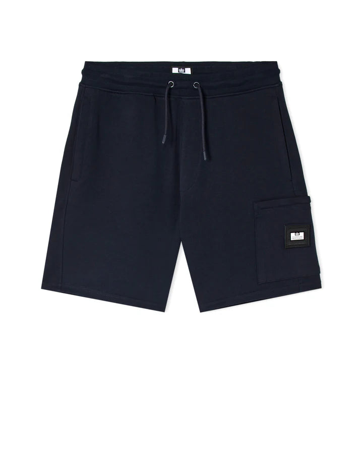 WEEKEND OFFENDER Hawkins Jogger Shorts - Navy Blue