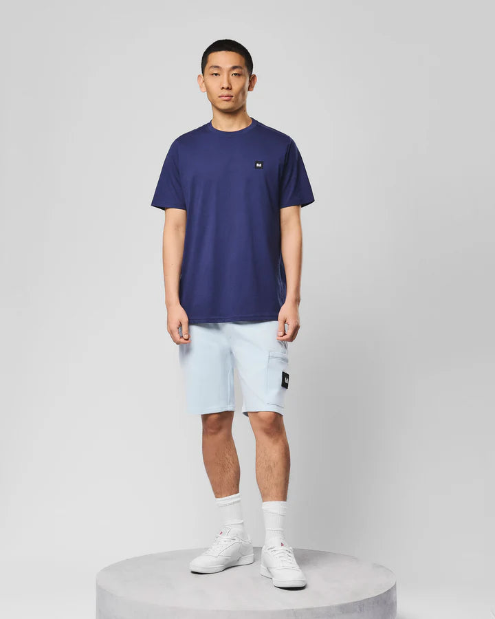 WEEKEND OFFENDER Hawkins Jogger Shorts - Sky Blue