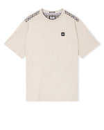 Weekend Offender Medea House Check T-Shirt - Cement
