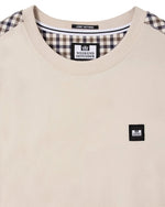 Weekend Offender Medea House Check T-Shirt - Cement