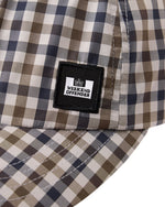 WEEKEND OFFENDER Mid House Check Cap - Clay