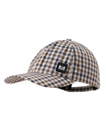 WEEKEND OFFENDER Mid House Check Cap - Clay