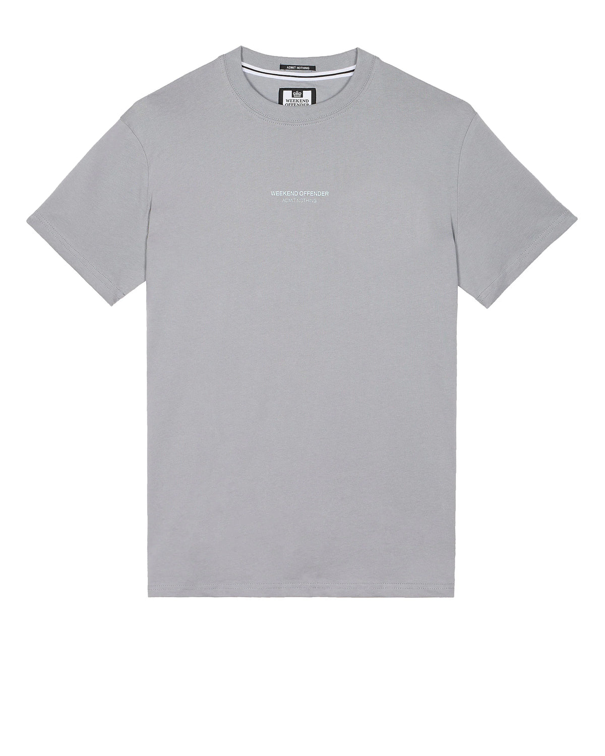 WEEKEND OFFENDER Millergrove WOAN T-Shirt - Smokey/Ocean Wave Blue