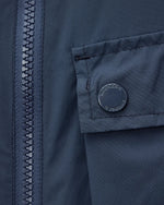 WEEKEND OFFENDER Southbank Technical Over-shirt - Lagoon Blue