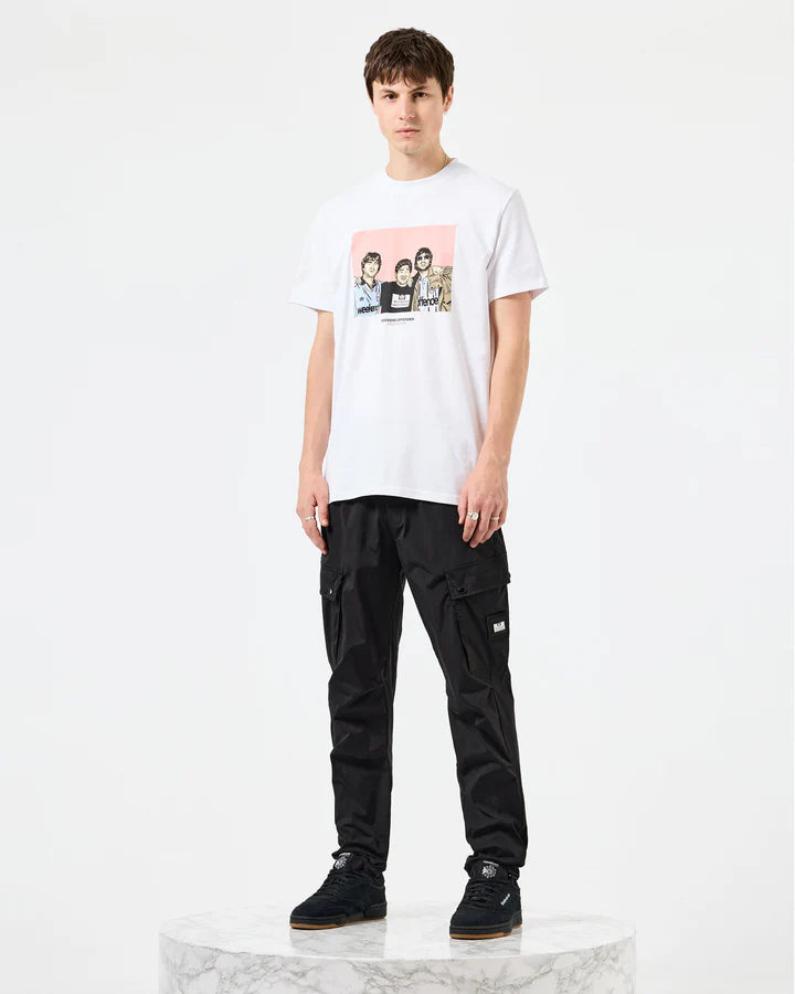 WEEKEND OFFENDER Zanardi Technical Cargo Trouser - Black