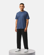 Weekend Offender Brooklands Plain T-Shirt - Lagoon Blue