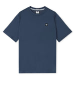 Weekend Offender Brooklands Plain T-Shirt - Lagoon Blue