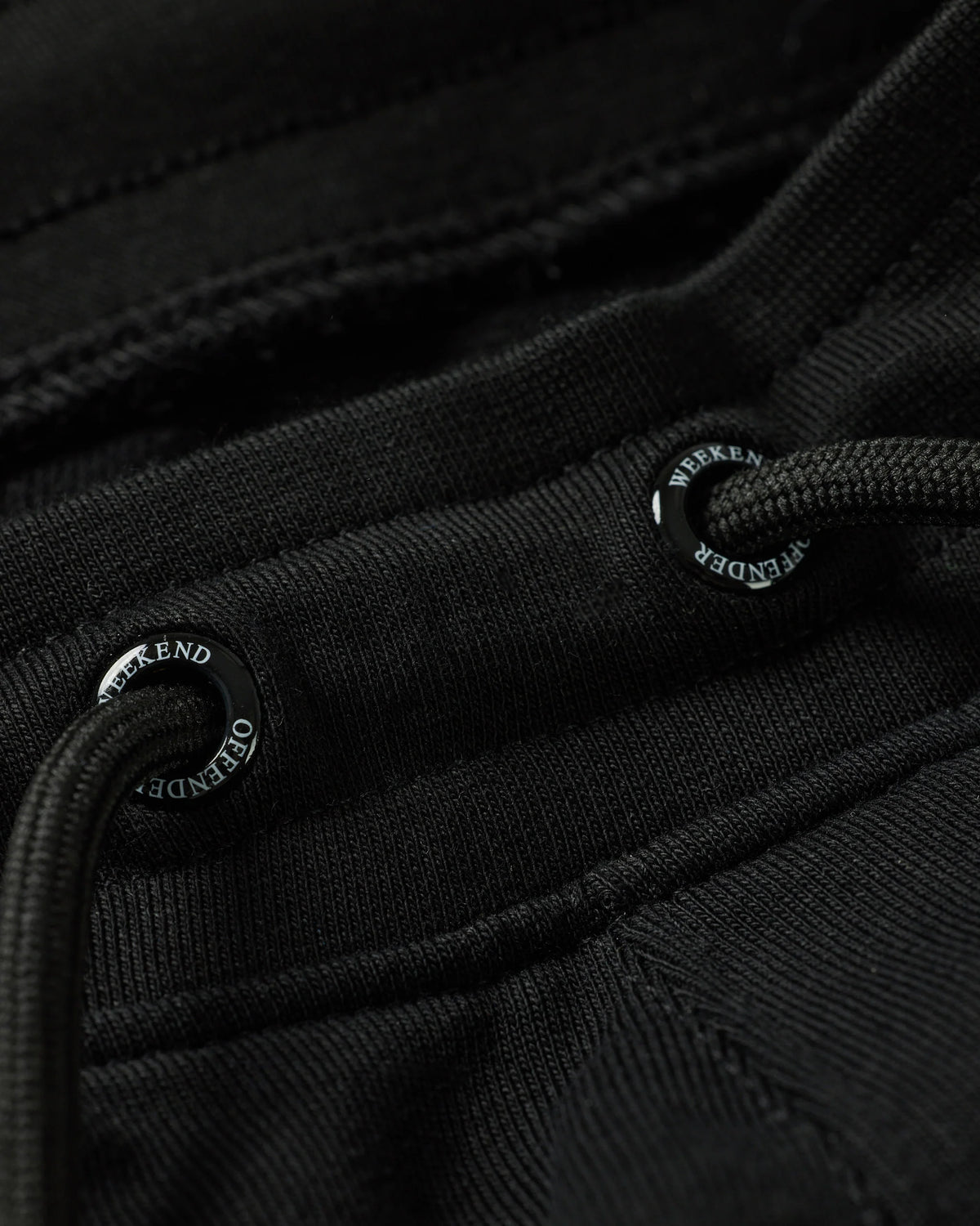WEEKEND OFFENDER Hawkins Jogger Shorts - Black