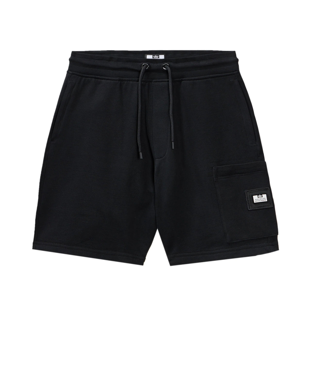 WEEKEND OFFENDER Hawkins Jogger Shorts - Black