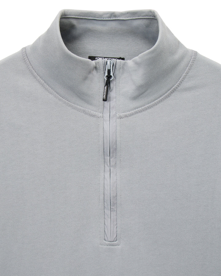 Weekend Offender Kraviz 1/4 Zip - Smokey Grey